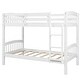 preview thumbnail 8 of 22, Detachable Design Twin Over Twin Bunk Bed with Ladder