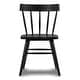 preview thumbnail 3 of 14, Poly & Bark Hava Dining Chair - Solid Oak Wood with Spindle-Back