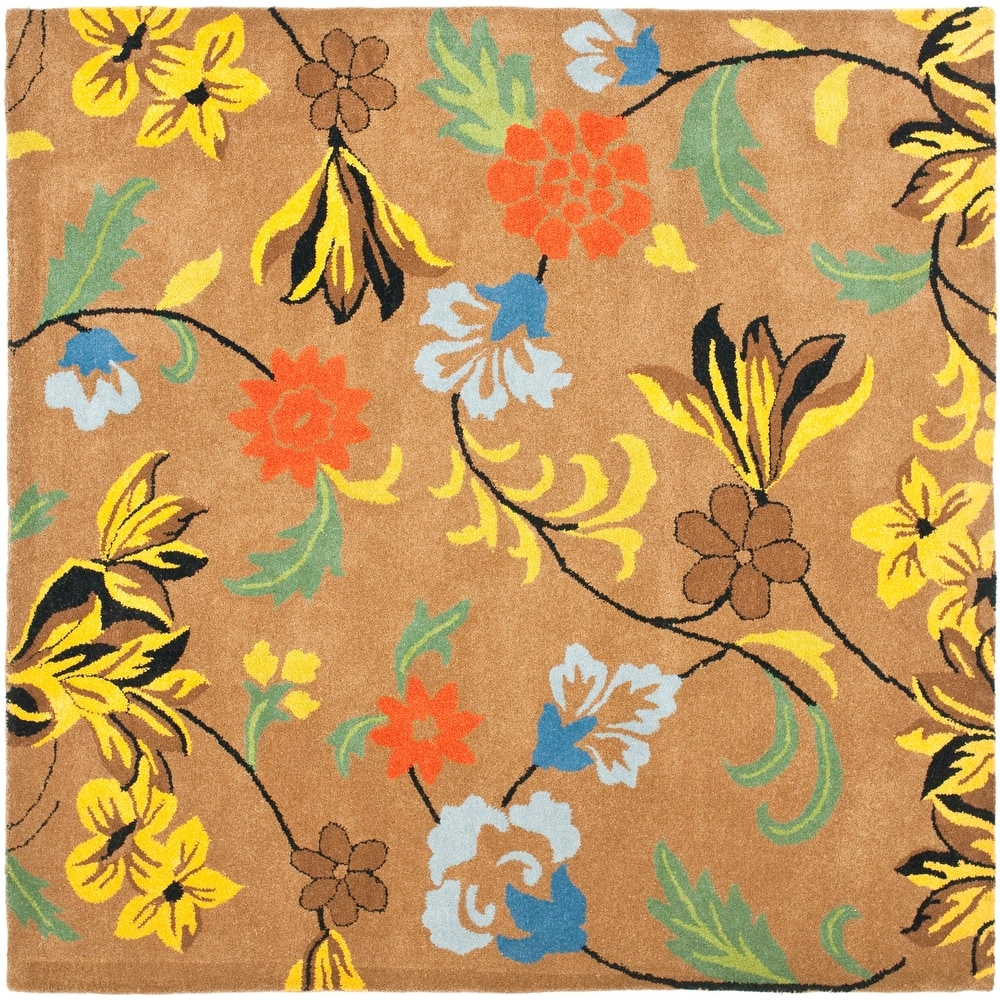 SAFAVIEH Handmade Soho Echo Floral N.Z. Wool Rug