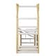 preview thumbnail 15 of 16, Twin over Twin House Bunk Bed with Storage and Blackboards, White
