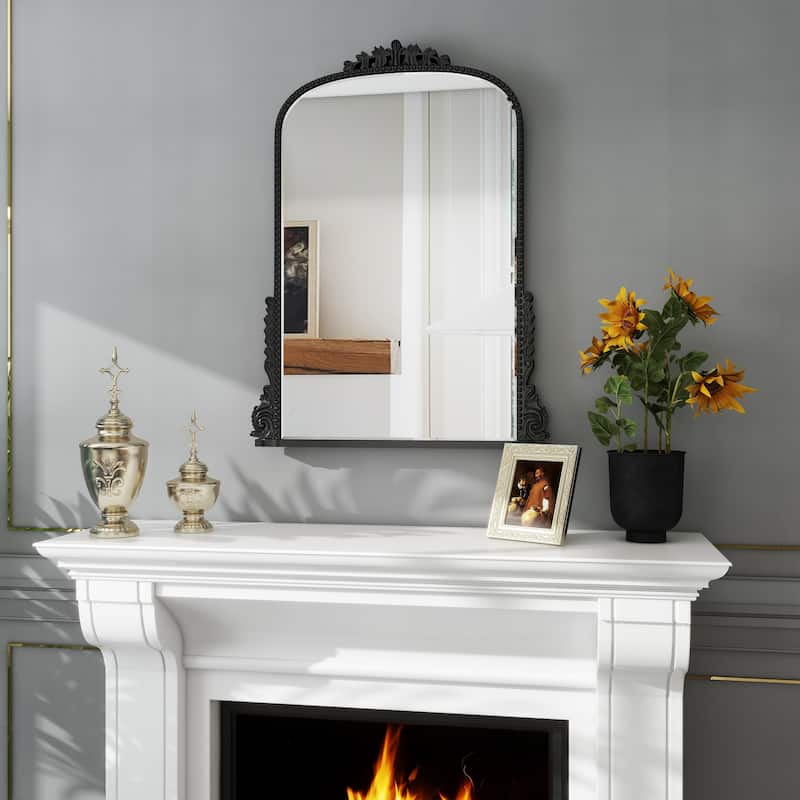 Traditional Baroque Arch Wall Mirror