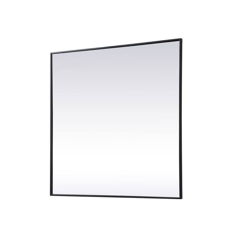 Indigo Home Metal Frame Square Mirror 42 inch