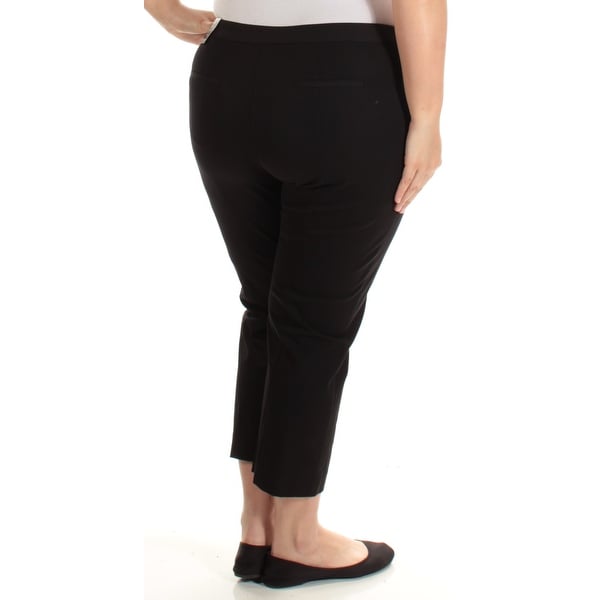 black capri work pants