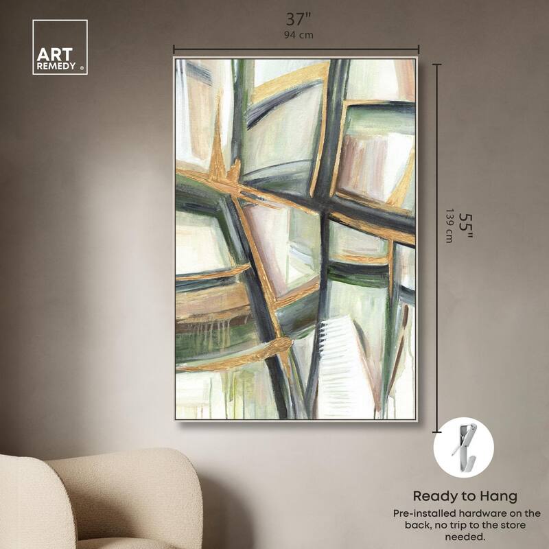 Majestic Vibes I Canvas by Art Remedy