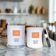 preview thumbnail 5 of 4, a:H - Pumpkin Spice Two Candles