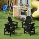 preview thumbnail 158 of 179, Laguna Kids Outdoor Poly Adirondack Chair (Set of 4)