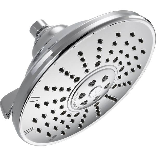 Delta 52680 2 5 Gpm Contemporary 8 1 2 Wide Multi Function Shower Overstock 16319010