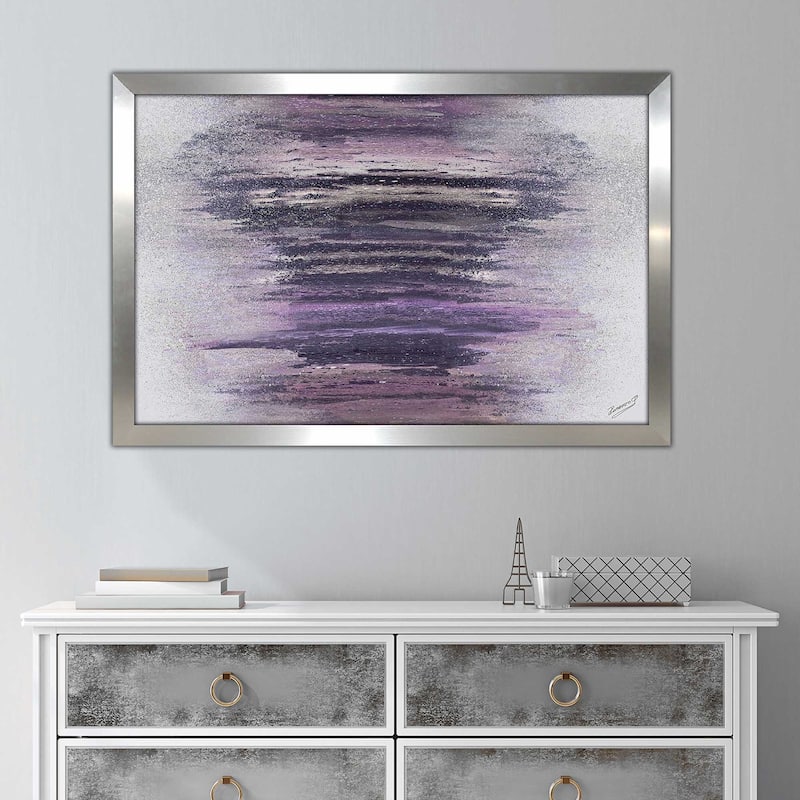 "Purple Woods (Horizontal)" Print on Acrylic