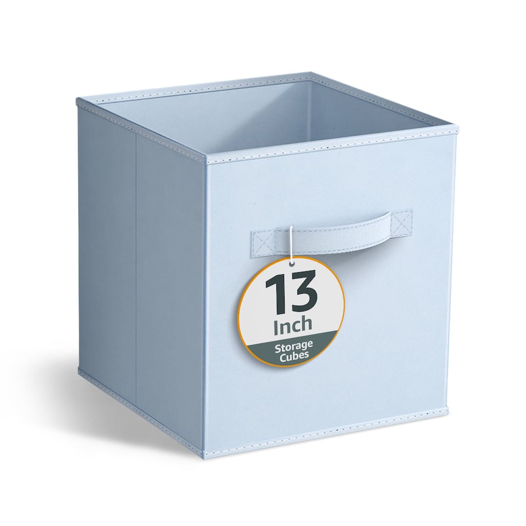 Sorbus 13" Foldable Storage Cube Basket Lightweight Organization Solutions - Single Pack - 13" L x 13" W x 13" H