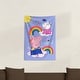 preview thumbnail 3 of 2, Hasbro Peppa Pig Hooray Peppa Tapestry Wall Hanging - 24x36 inches