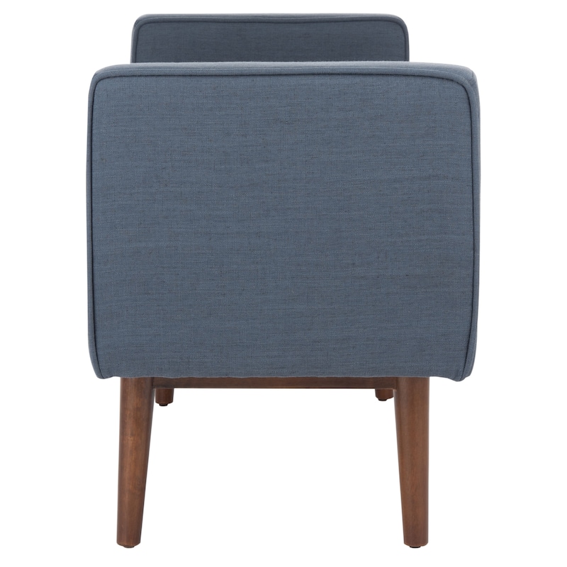 SAFAVIEH Rosalee Mid-Century Modern 25-inch Bench - 49" W x 18" L x 25" H - 49Wx18Dx25H