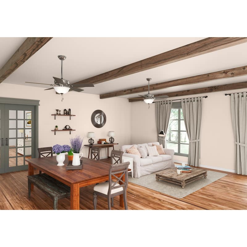 Hunter 52" Pro's Best Traditional Ceiling Fan with LED Light Kit and Pull Chain - DC Motor - ENERGY STAR!
