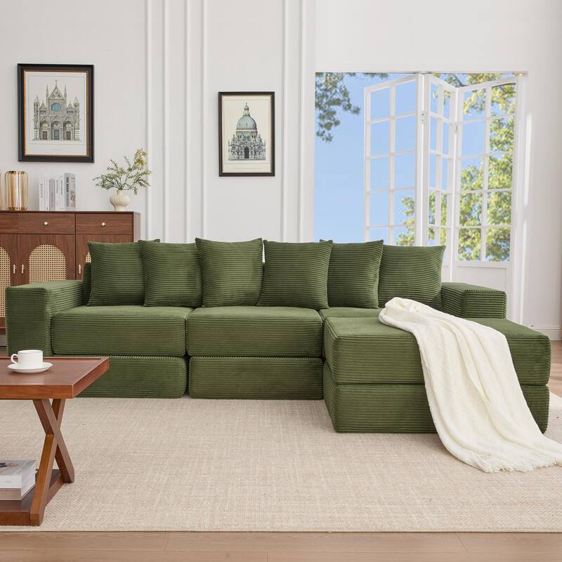 10-in-1 Convertible Sofa Sectional