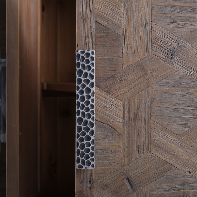 Spruce & Spring Rustic Reclaimed Fir Sideboard Buffet Cabinet