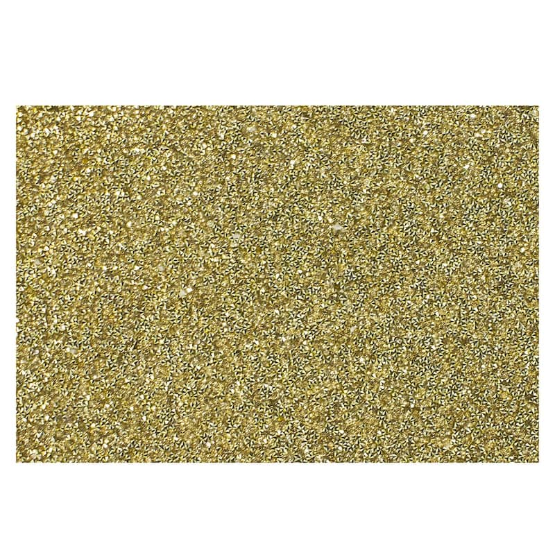 Sparkles Home Luminous Rectangle Rhinestone Placemat - Champagne