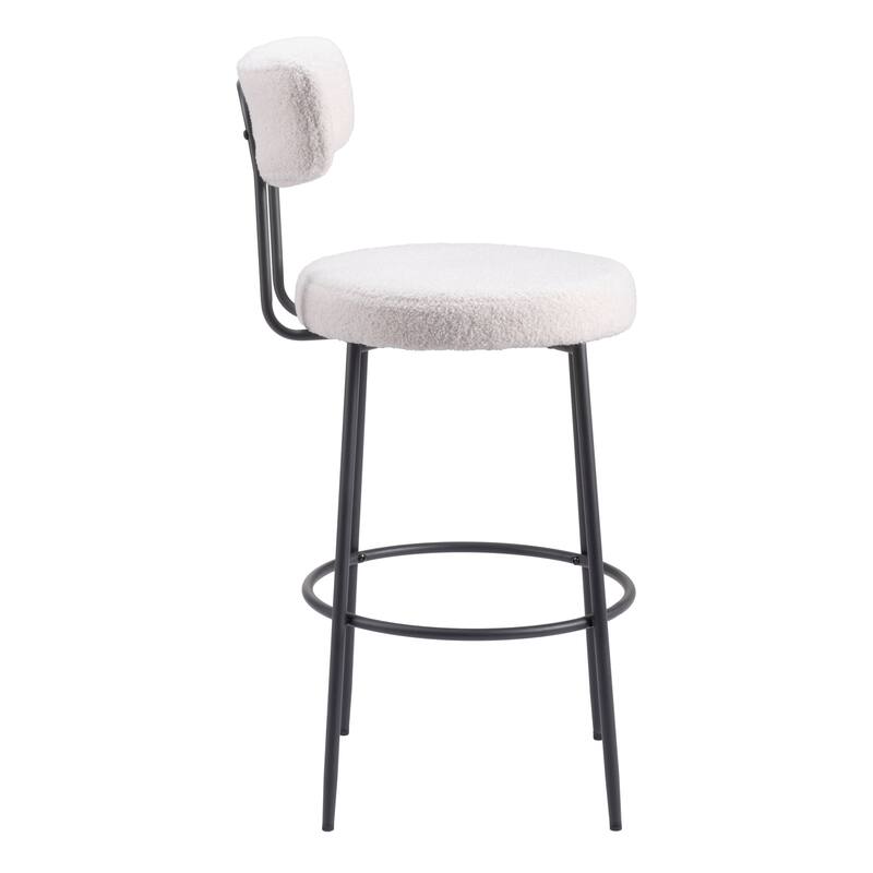 Blanca Barstool Ivory