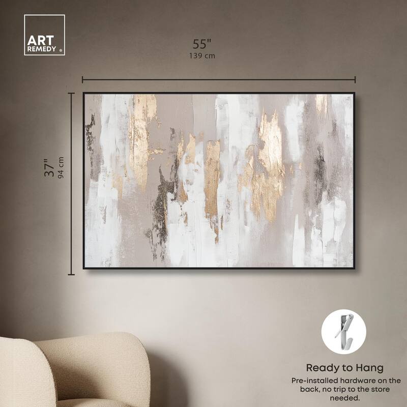 Gilded Brilliance I Canvas by Art Remedy