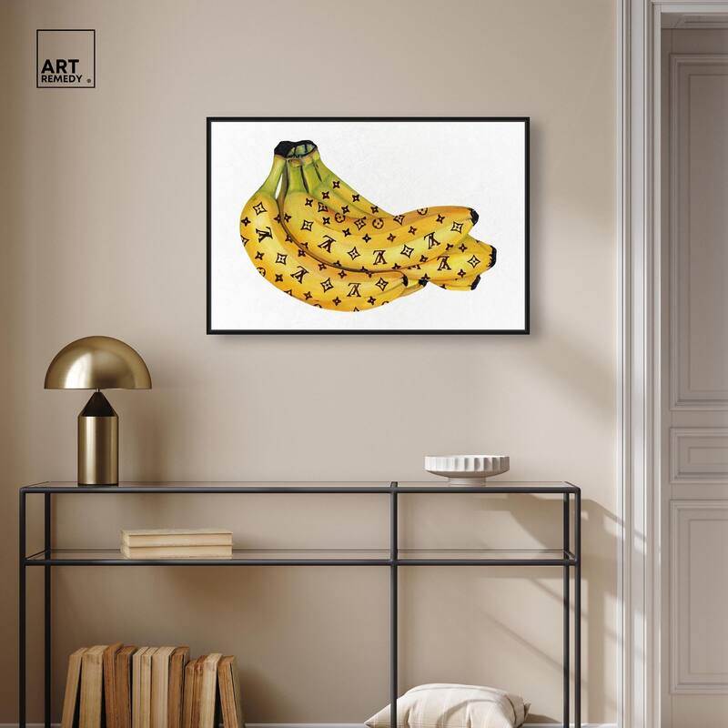 Fashion Bananas III Canvas by Art Remedy