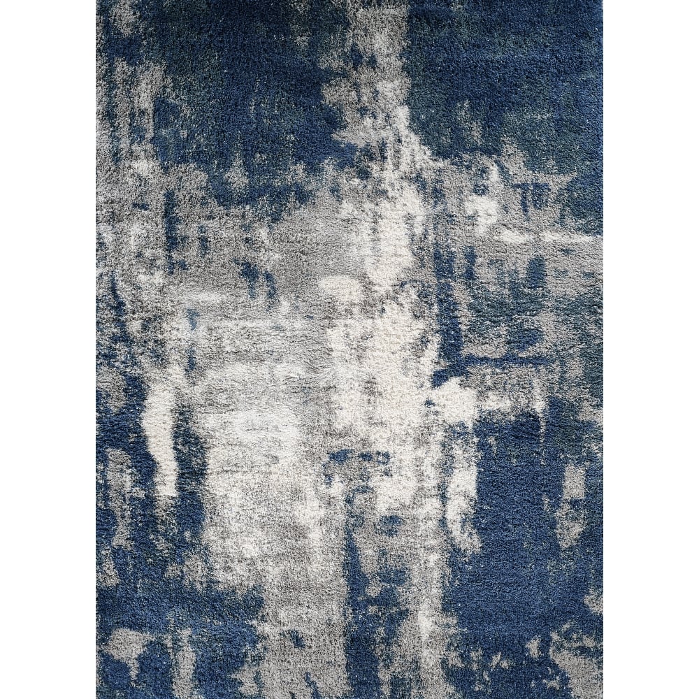 Noori Rug Lux Clark Abstract Modern 2-inch Thick Shag Rug