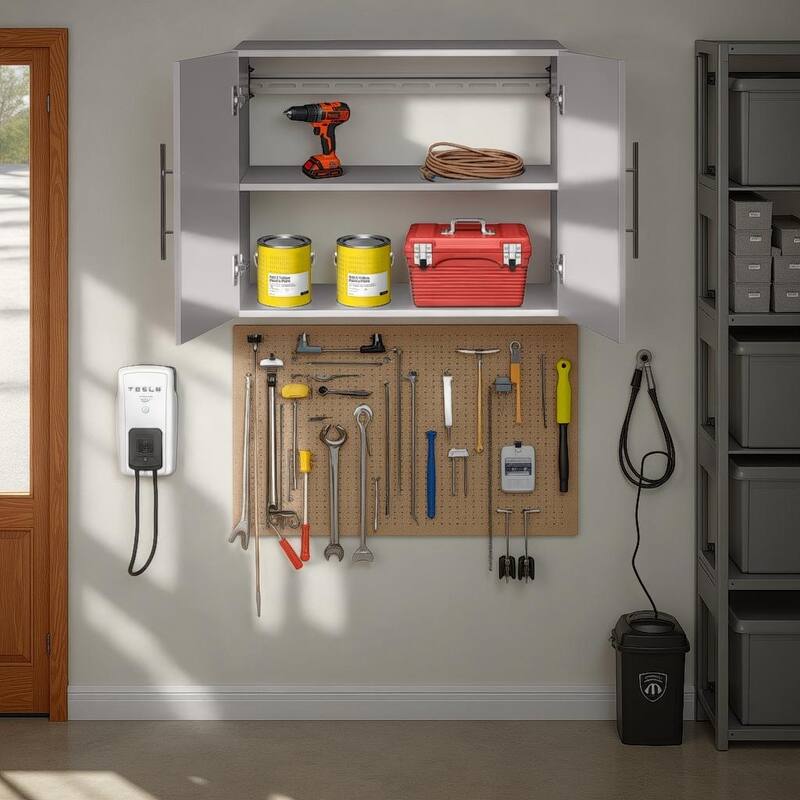 Prepac HangUps 30" Upper Storage Cabinet