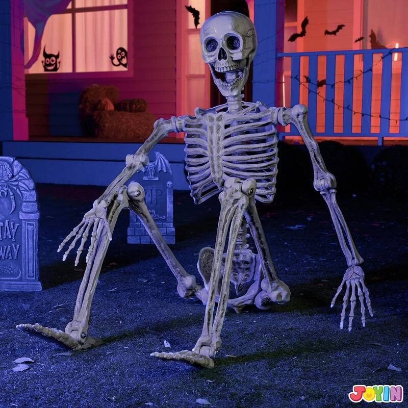 5.6 FT Halloween Posable Body Skeleton