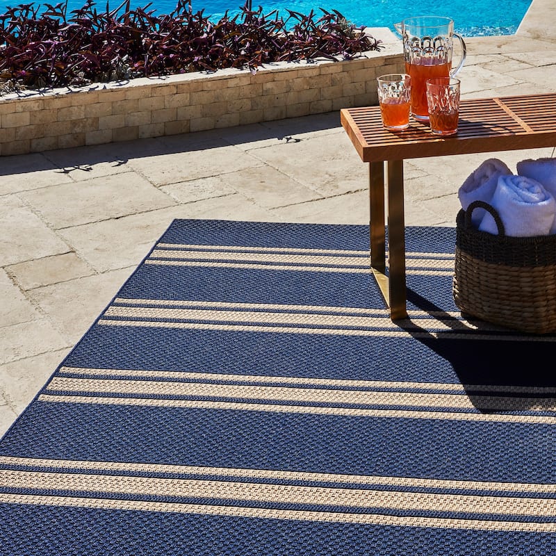 Gertmenian Grace Premium Multi-Size Multi-Colored Flatweave Indoor/ Outdoor Area Rug Collection