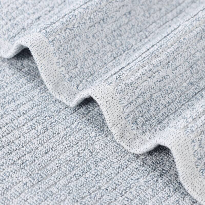 Superior Destin Viscose Cotton Blend Bath Towels, Set of 2