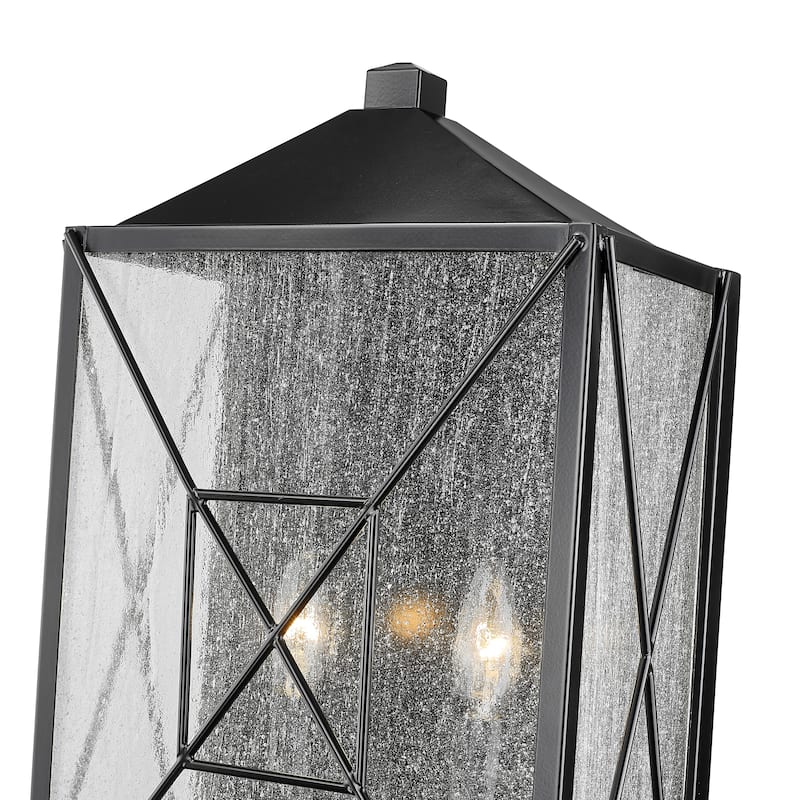 Millennium Lighting Caswell Outdoor Wall Sconce in Powder Coat Black