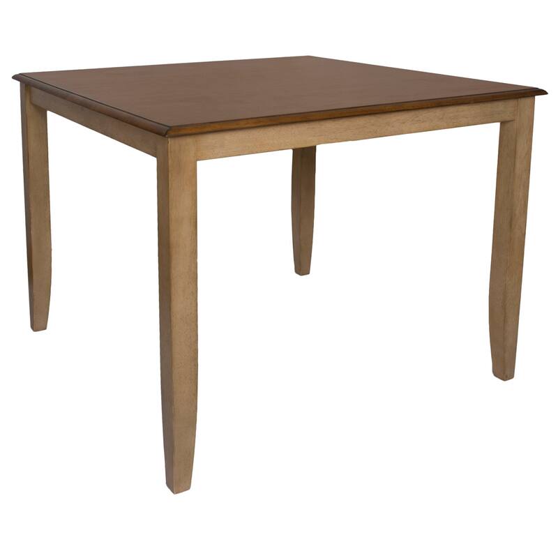 Square Pub Set - 10 Piece Dining Set - 48" Table, Stools, Server - Seats 8