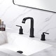 preview thumbnail 4 of 14, Luxier WSP03-T Widespread Bathroom Faucet with Pop-Up Drain