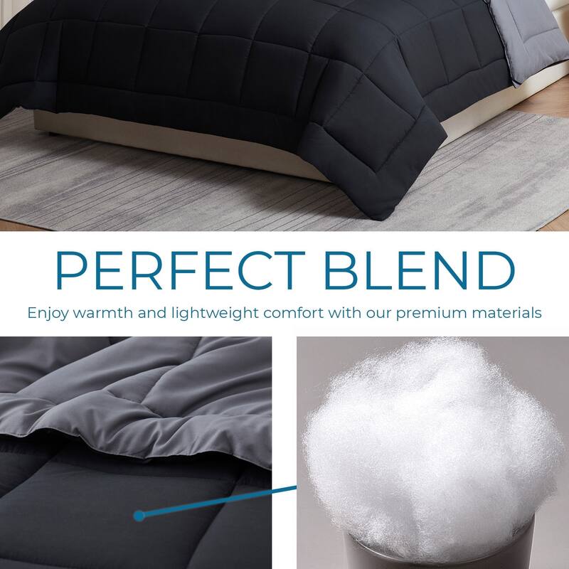 Empyrean All Season Alternative Down Lightweight Reversible Comforter Set