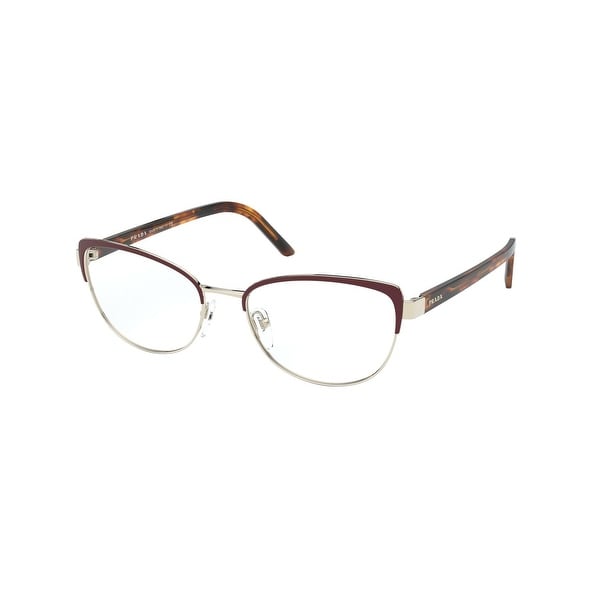 prada burgundy eyeglasses
