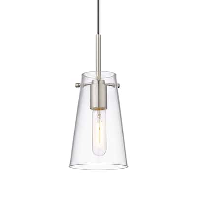 Z-Lite 7508MP Kira 5" Wide Mini Pendant with Shade