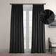 preview thumbnail 143 of 155, Exclusive Fabrics Signature Pleated Blackout Velvet Curtain (1 Panel)