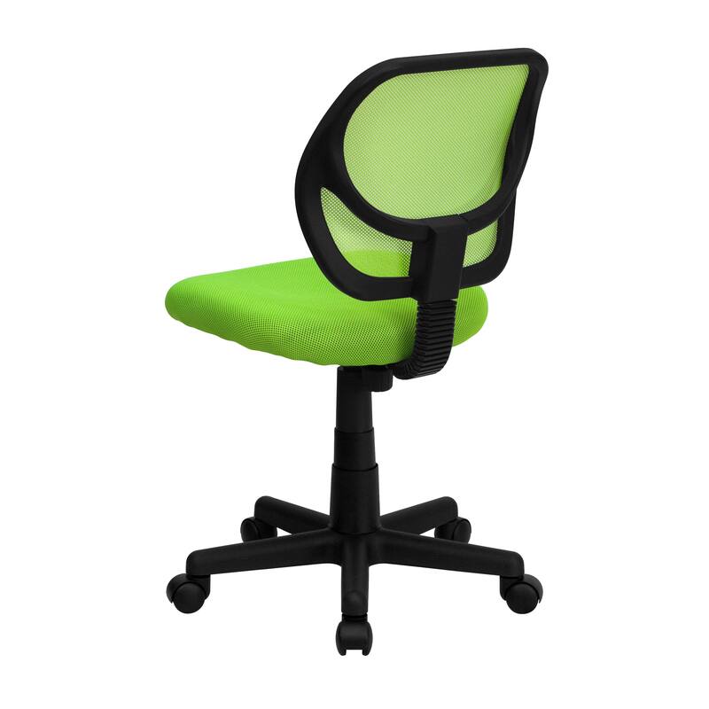 Low Curved Back Mesh Swivel Task Office Chair