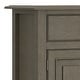 preview thumbnail 54 of 92, WYNDENHALL Hampshire 40" Wide Solid Wood Traditional Entryway Storage Cabinet - 40"w x 15"d x 36" h