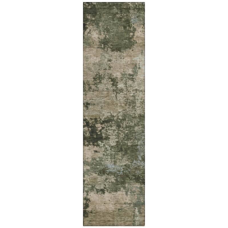 Machine Washable Indoor/ Outdoor Modern Jenna Chantille Rug