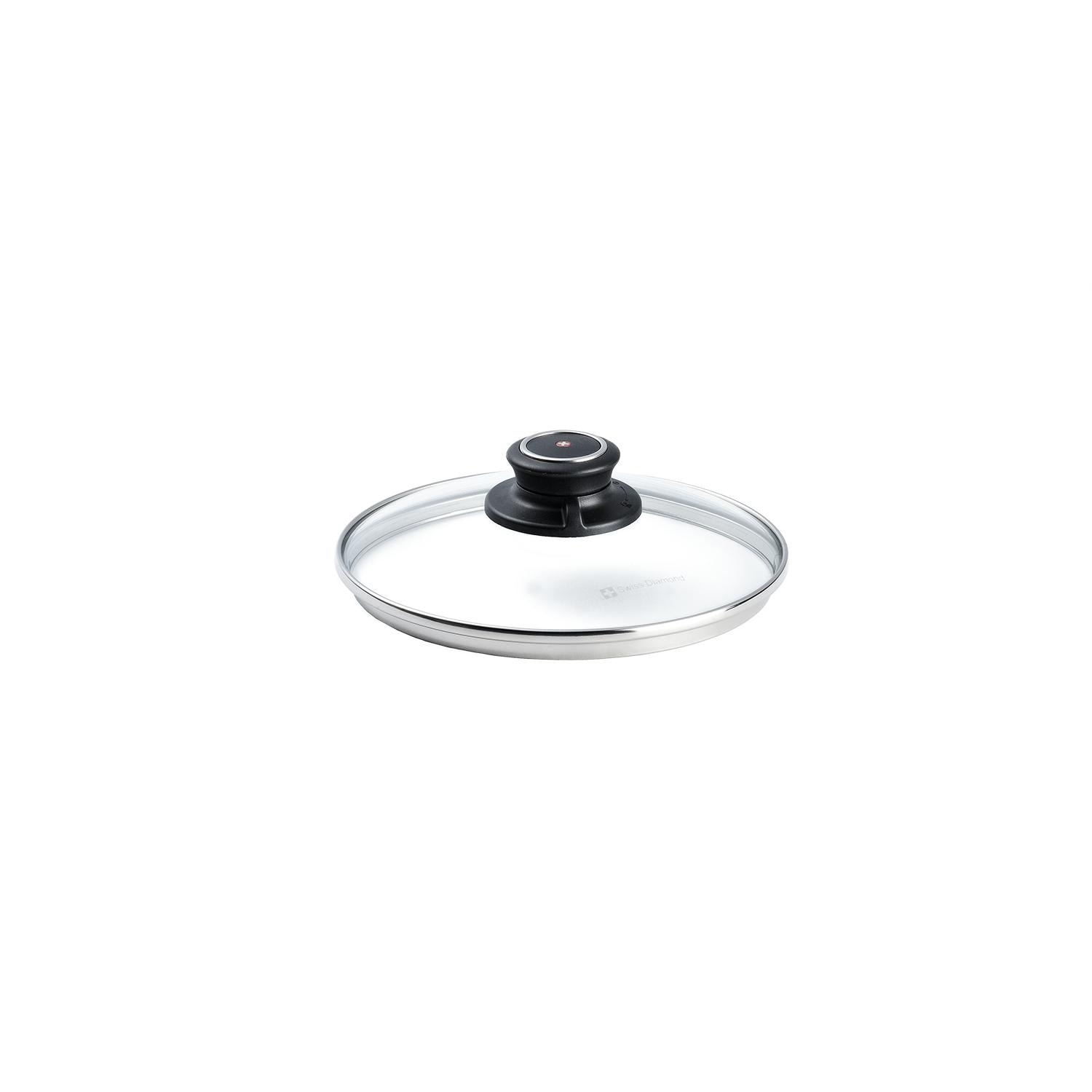 Swiss Diamond 7" (18 cm) Tempered Glass Lid - in Box