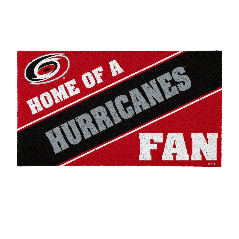 Carolina Hurricanes PVC Door Mat - Multi-Color