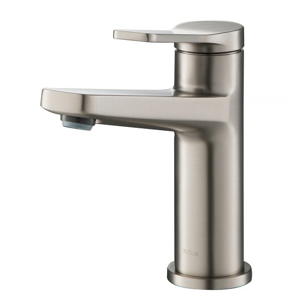 KRAUS Indy Single Handle 1-Hole Bathroom Faucet. Opens flyout.