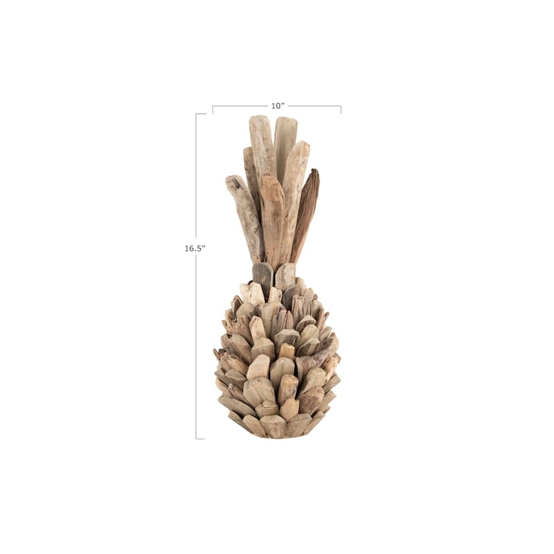 Decorative Driftwood Pineapple