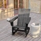 preview thumbnail 6 of 42, Commercial All-Weather Rocking Adirondack Chair with Swiveling Cupholder
