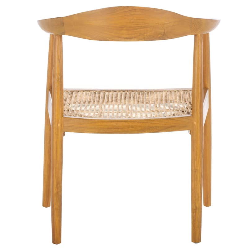 SAFAVIEH Savina Open Weaving Accent Chair, Fully Assembled - 25"W x 21"D x 31"H