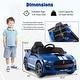 preview thumbnail 33 of 38, Costway 12V Licensed Ford Mustang Shelby GT500 Kids Ride on Car with - See Details