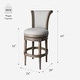 preview thumbnail 63 of 76, Maven Lane 31" Pullman Swivel Bar Height Kitchen Stool