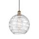 Option Clear Deco Swirl / Brushed Brass