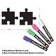 preview thumbnail 8 of 6, Walplus Puzzle Blackboard Chalkboard Wall Stickers Nursery Decor Decal with Flexichalk Marker Neon Color Liquid Chalks Pen