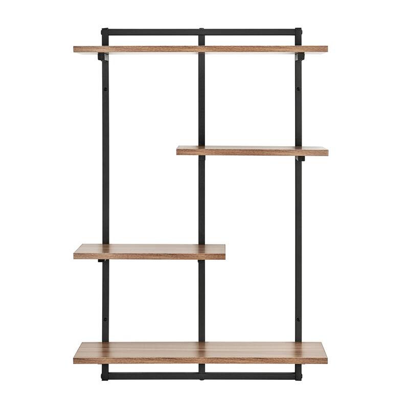 Rhodes 4 Tier Modern Floating Windowsill Wall Shelf