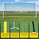 preview thumbnail 4 of 5, 2 in 1 Soccer Goal for Backyard, 12x6 Soccer Net and Soccer Rebounder Net for Training - 12x6ft