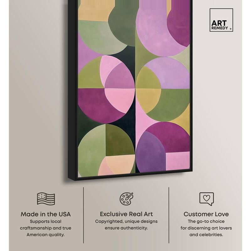 Purpurea II Canvas by Art Remedy